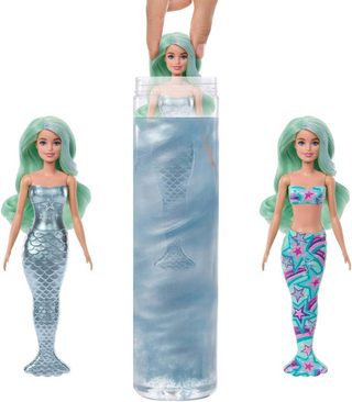 MATTEL BRB Panenka Barbie mořská panna Color Reveal 6 překvapení