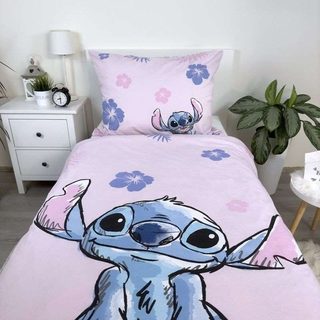 JERRY FABRICS Povlečení Lilo and Stitch Pink Bavlna, 140/200, 70/90 cm