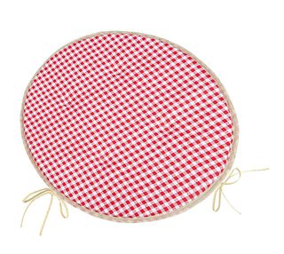 Sedák BERTA kulatý hladký Červená 79/609 průměr 40 cm
