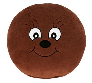 Polštářek Kulička Hnědá 65/018 průměr 35 cm