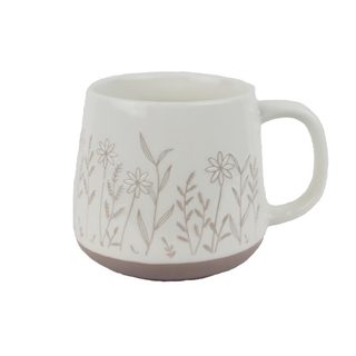 Porcelánový hrnek polní kvítí X8701 - 450 ml; 385 g; D81xH89xBD75mm