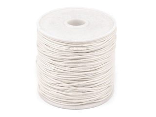 Šňůra bavlněná Ø1 mm voskovaná