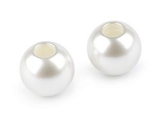 Plastové voskové korále Ø30 mm 2 kusy
