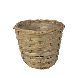 Obal s plastem šedý P0247/S - dia 15 x 12 cm