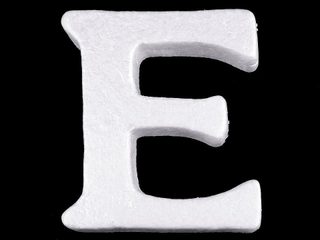 Polystyren písmena 3D abecedy
