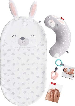 Fisher-Price masážní dečka Baby Bunny s kousátkem