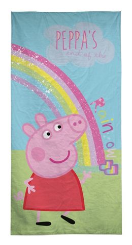 DETEXPOL Osuška Peppa Pig Duha Bavlna - Froté, 70/140 cm