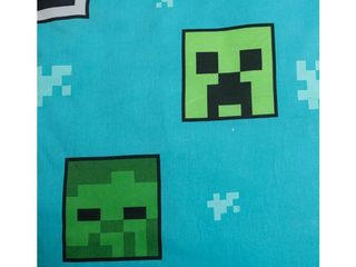 Povlečení bavlna Minecraft Mobs Here 140x200, 70x90 cm