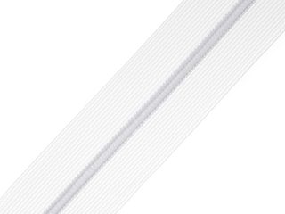 Zip spirálový No 3 transparentní metráž, na povlečení a polštáře METRÁŽ