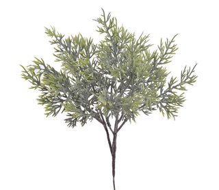 Ojíněná větvička, trs 36 cm