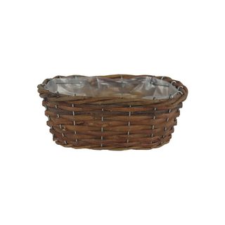 Obal s plastem hnědý P2042/M - 20 × 10 × 8 cm
