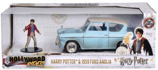Jada Ford Anglia 1959 (volný chod) + figurka Harry Potter