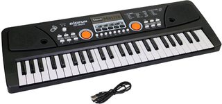 Pianko dětské 49kláves elektronický klavír na baterie s mikrofonem USB