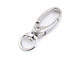Kovová karabina průvlek 10 mm 2ks