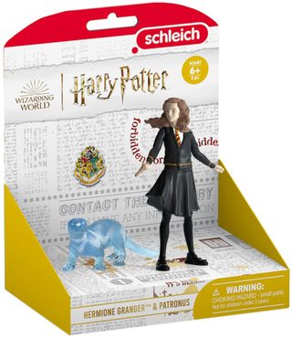 SCHLEICH Harry Potter set figurka Hermiona Grangerová + Patron plast
