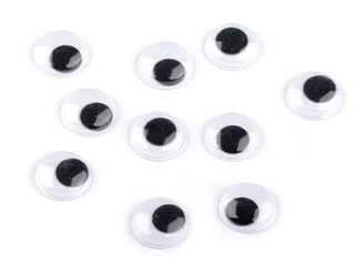Samolepicí oči Ø18 mm 50ks