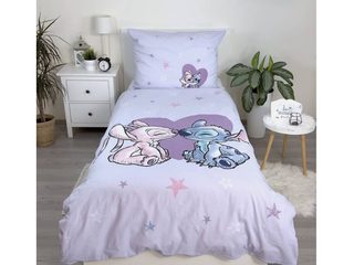 Povlečení Lilo a Stitch Heart 140x200, 70x90 cm