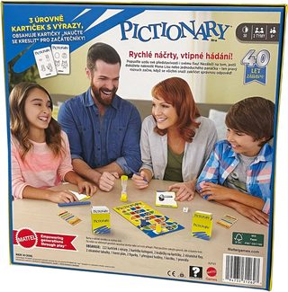 MATTEL Hra Pictionary desková CZ *SPOLEČENSKÉ HRY*