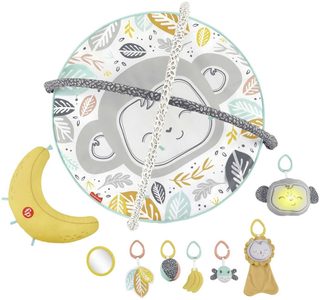 Fisher-Price hrací deka Go Bananas pro miminko (baterie, světlo, zvuk)