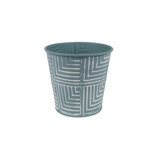 Květináč plechový K3050/1 - dia 11 × 10.6 cm