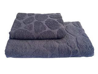 Osuška Kámen tmavě šedá 70x140 cm
