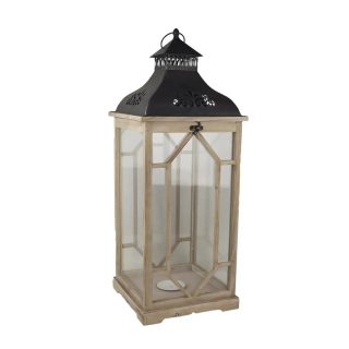 Dřevěná lucerna D3141 – velká (81 cm)
