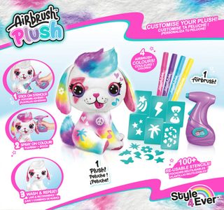 Airbrush studio Pejsek (kreativní set, pistole, baterie) EP Line