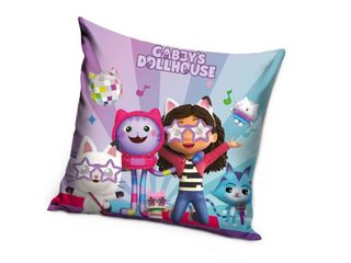 Povlak Gábinin Kouzelný Domek Rozjezdy pro hvězdy 40x40 cm