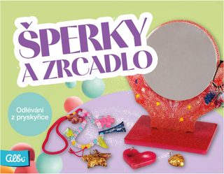 ALBI SCIENCE Šperky a zrcadlo kreativní DIY sada odlévání z pryskyřice