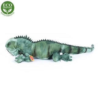 Plyšový leguán zelený 71 cm