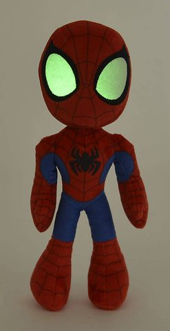 PLYŠ Spidey 25cm Disney Marvel oči svítící ve tmě