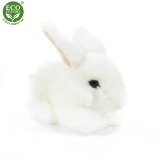 Plyšový králík bílý 16 cm