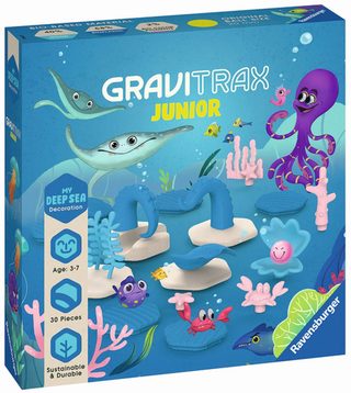 RAVENSBURGER Stavebnice GraviTrax Junior Oceán rozšíření ke koulodráze