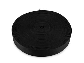 Hladký popruh s leskem šíře 32 mm METRÁŽ