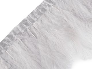 Prýmek marabu peří 12–15 cm