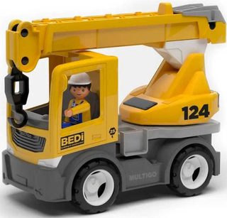 IGRÁČEK MultiGO BUILD set 2+1 figurka Igráček Stavbař s autem