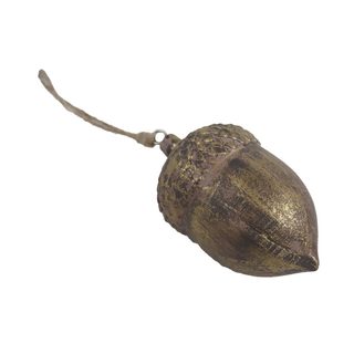 Dekorace žalud k zavěšení D6366/1 - 10 cm