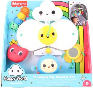 FISHER PRICE Baby Happy World Kytička se závěsnými hračkami pro miminko