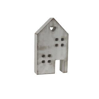 Dekorace domeček D6862-01 - 7 x 2.5 x 12 cm