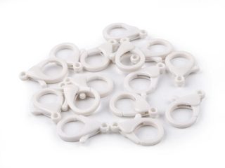 Plastová karabina průvlek 2,2 mm 20 kusů