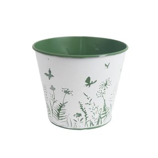 Květináč plechový K4130/1 - dia 12 cm