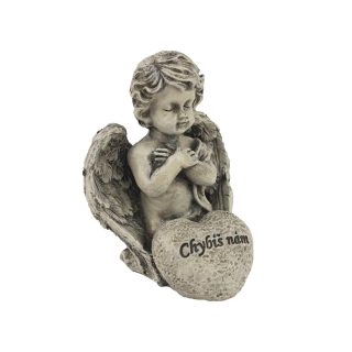 Dekorace anděl X3448 - 7 x 7 x 9 cm