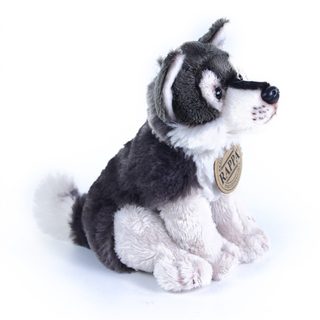 Plyšový vlk sedící 15 cm