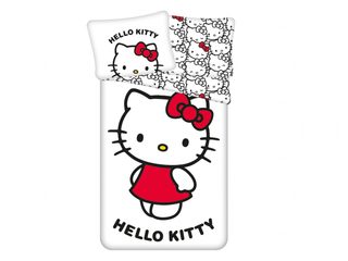 Povlečení Hello Kitty 140x200, 70x90 cm