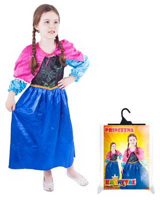 Kostým pro děti princezna zimní království, vel. M