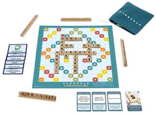 MATTEL HRA Scrabble dřevěná edice CZ *SPOLEČENSKÉ HRY*