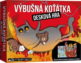 ASMODEE Hra Výbušná koťátka desková *SPOLEČENSKÉ HRY*