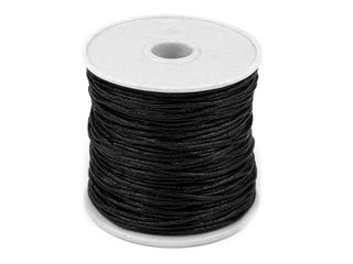 Šňůra bavlněná Ø0,8 mm voskovaná návin 25 metrů