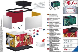 RAVENSBURGER Puzzle 3D box Harry Potter úložná krabice 216 dílků plast