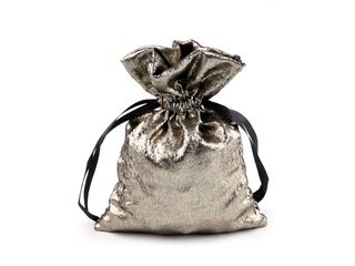 Dárkový pytlík s metalickým efektem 13x18 cm